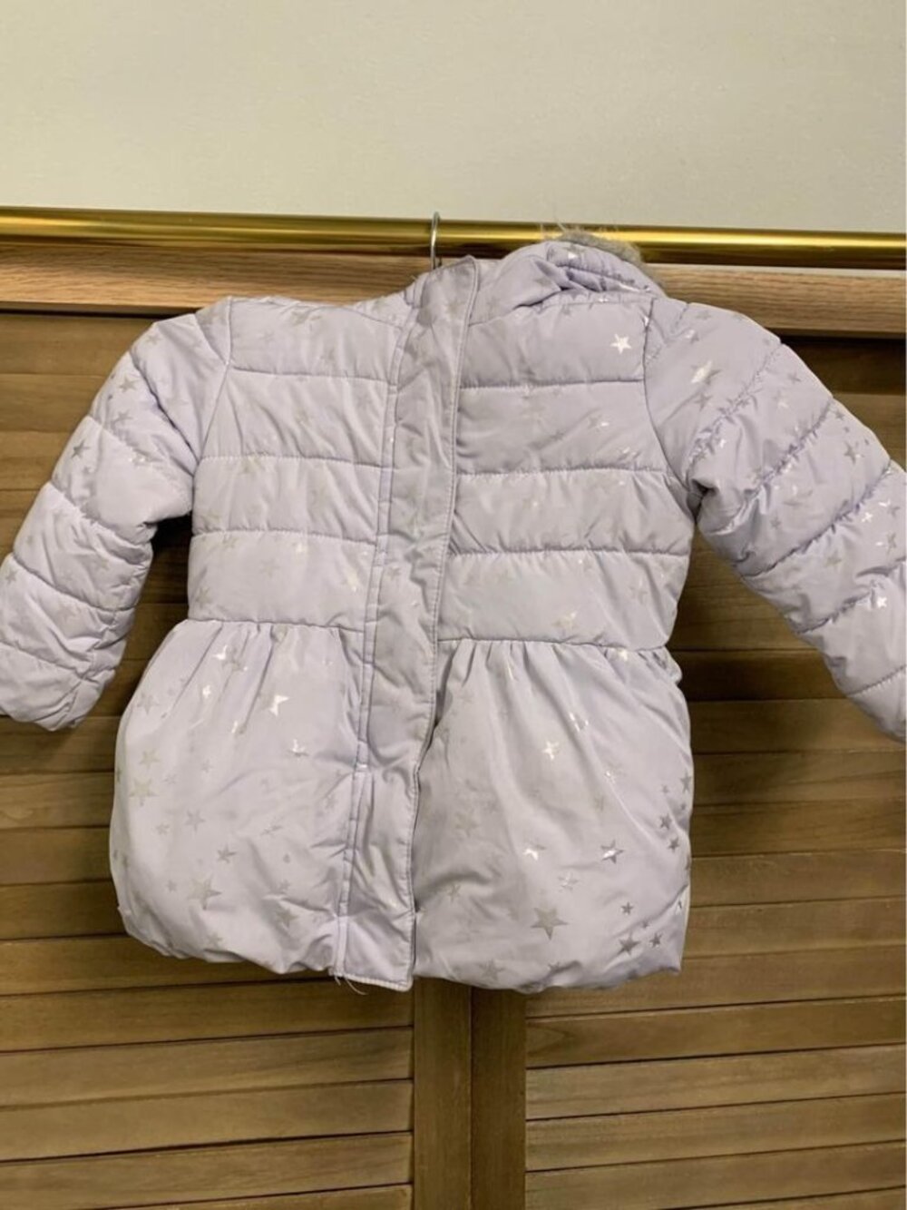 Children's Place Winter Coat Fleece Lined Girls Size 18 - 24 months Purple